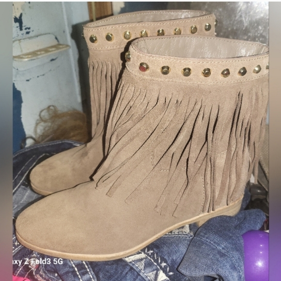 Michael Kors Fringe Booties - Picture 3 of 15